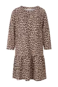 Printed scuba mini dress Recycled
