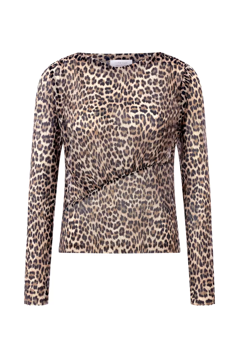 Plissee Mesh Longsleeve Recycled