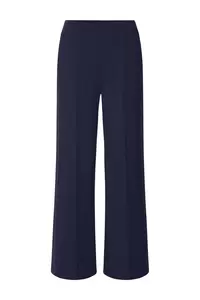 Scuba Wide Leg Pants with gallon striped