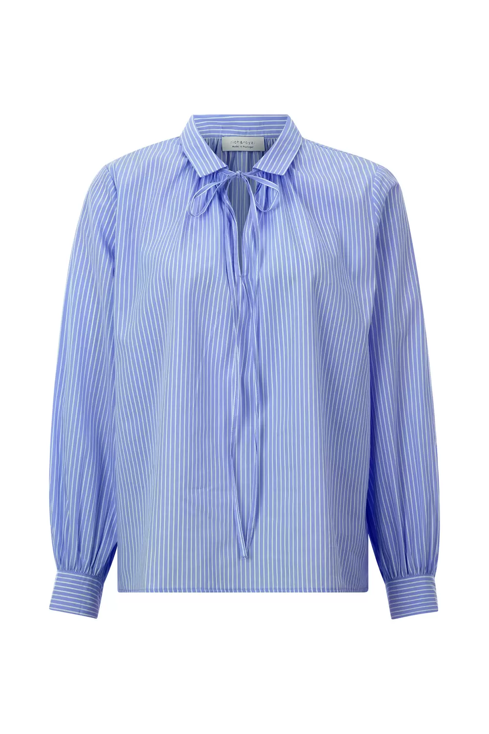 Cotton stripe blouse