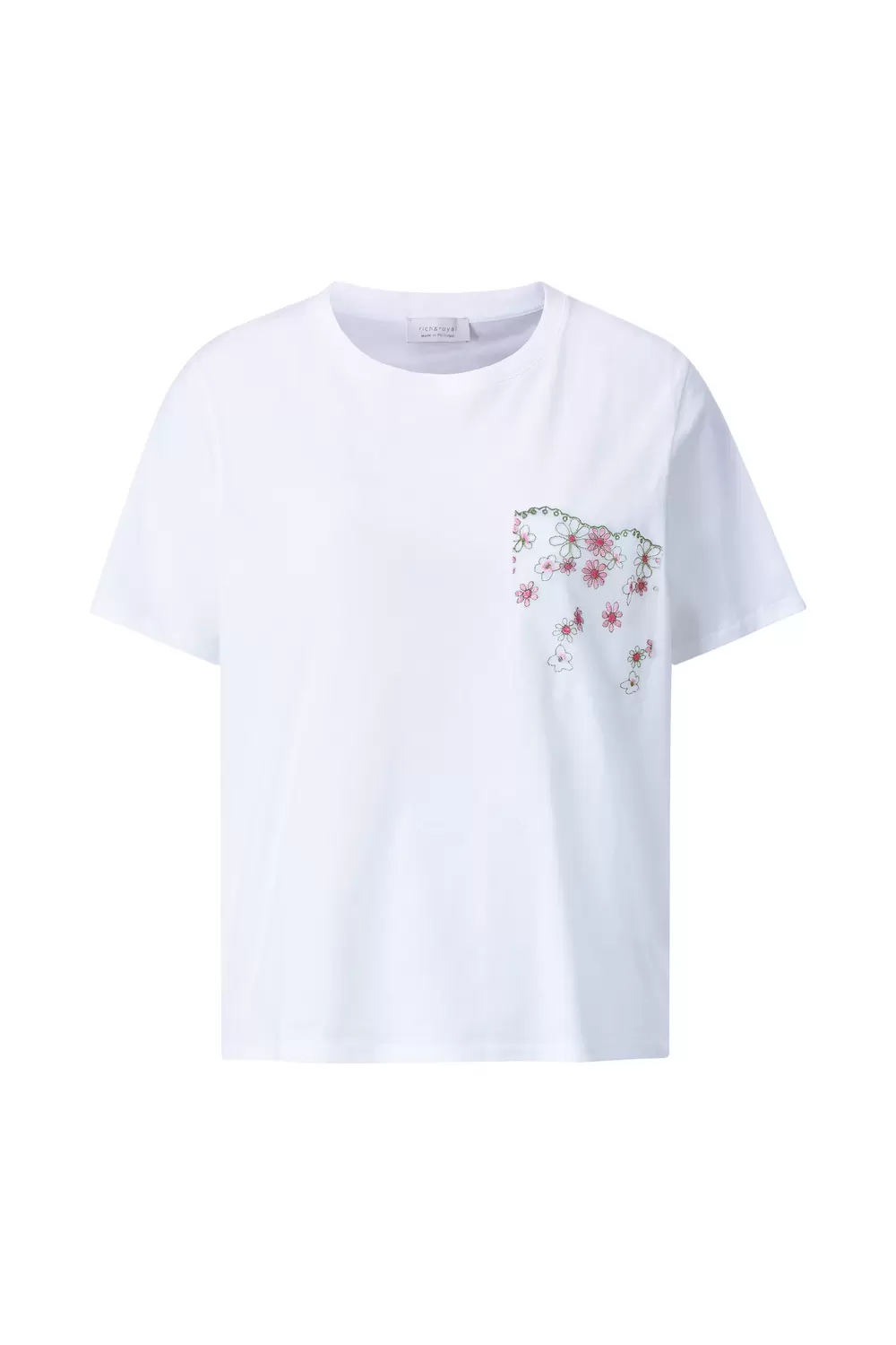 T-Shirt with Mesh Pocket