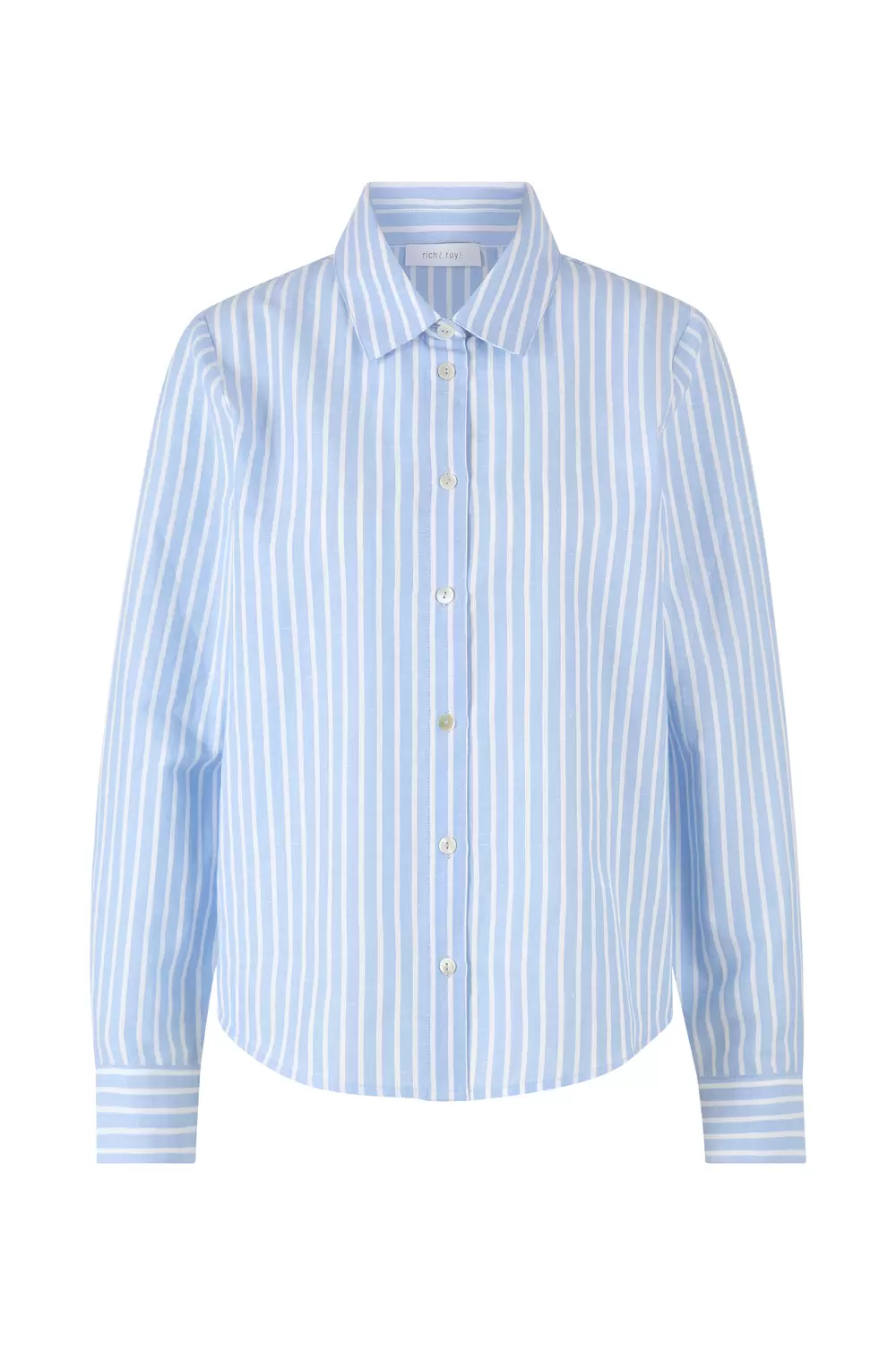 Linen striped blouse