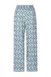 Printed Crinkle Pants