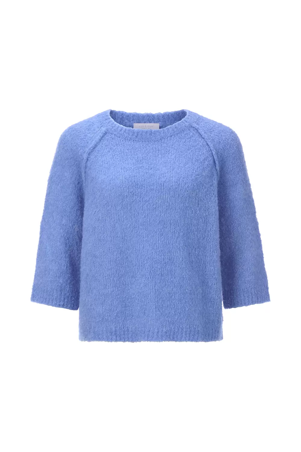 Bouclé Crew Short Sleeved