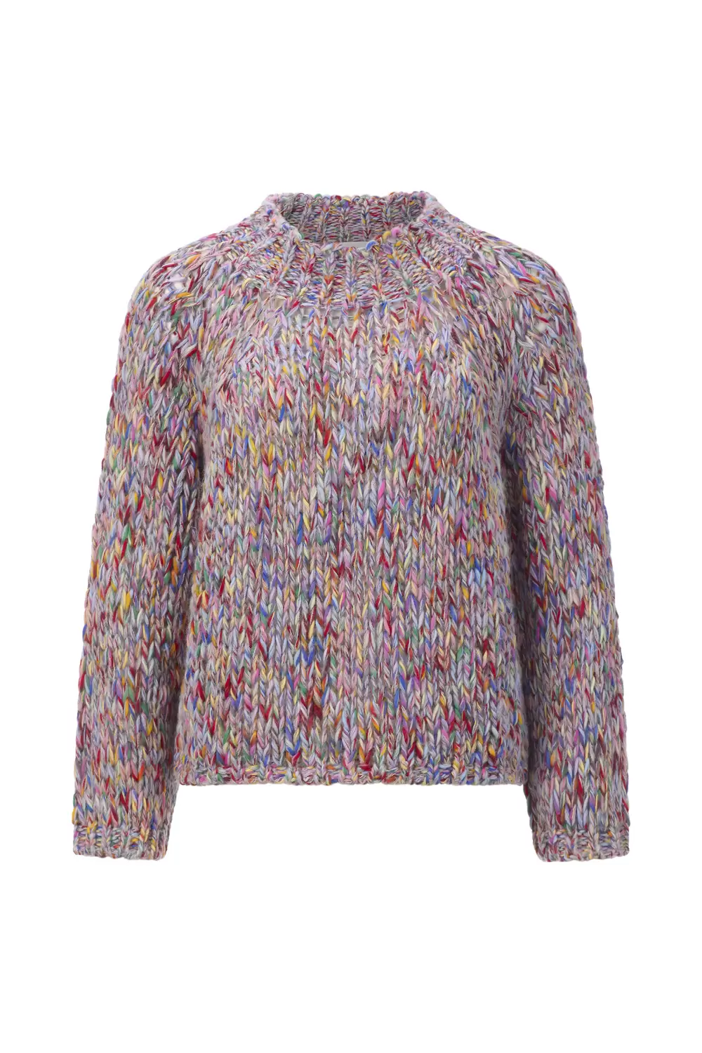 Multicoloured Mock Neck