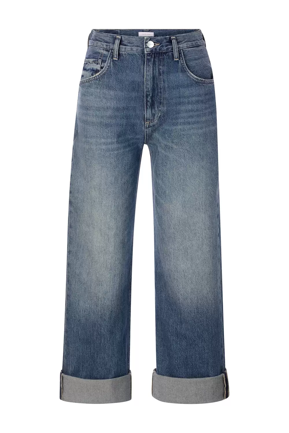 Baggy Cuffed Denim