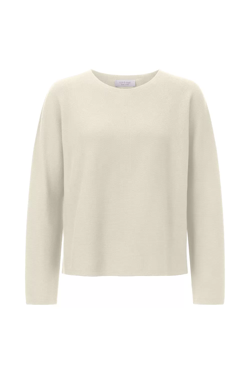 Crew Neck Drop Shoulder