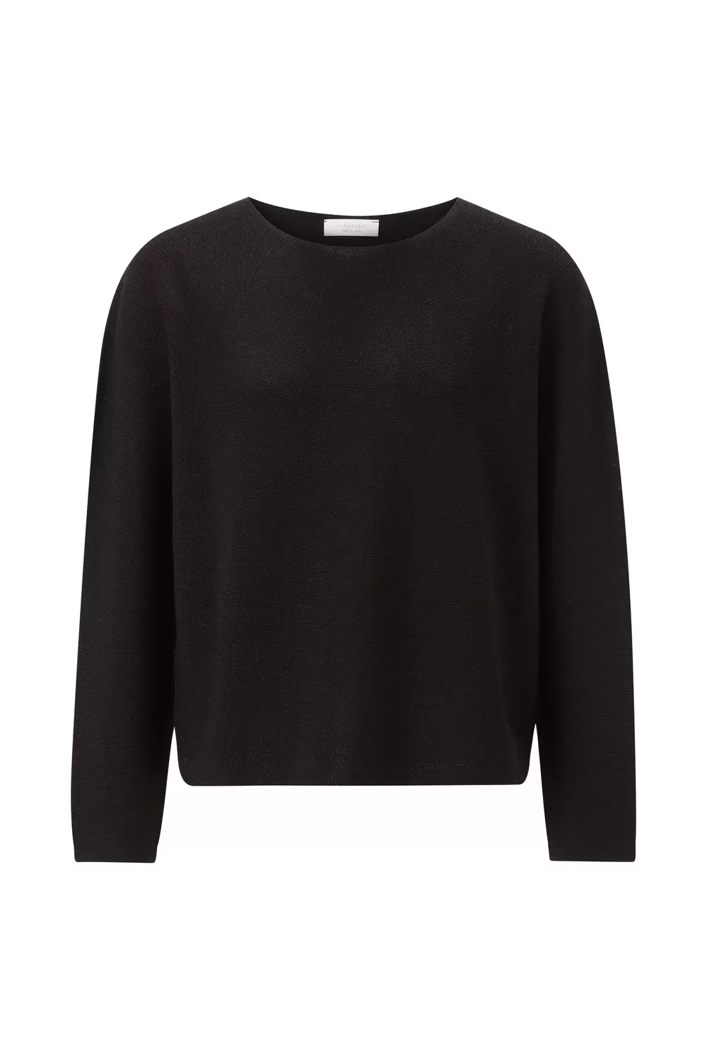 Seamless Shiny Boat Neck female