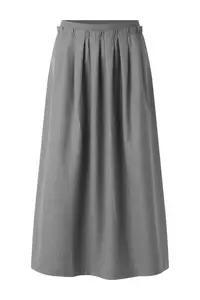 Flanel Midi Skirt