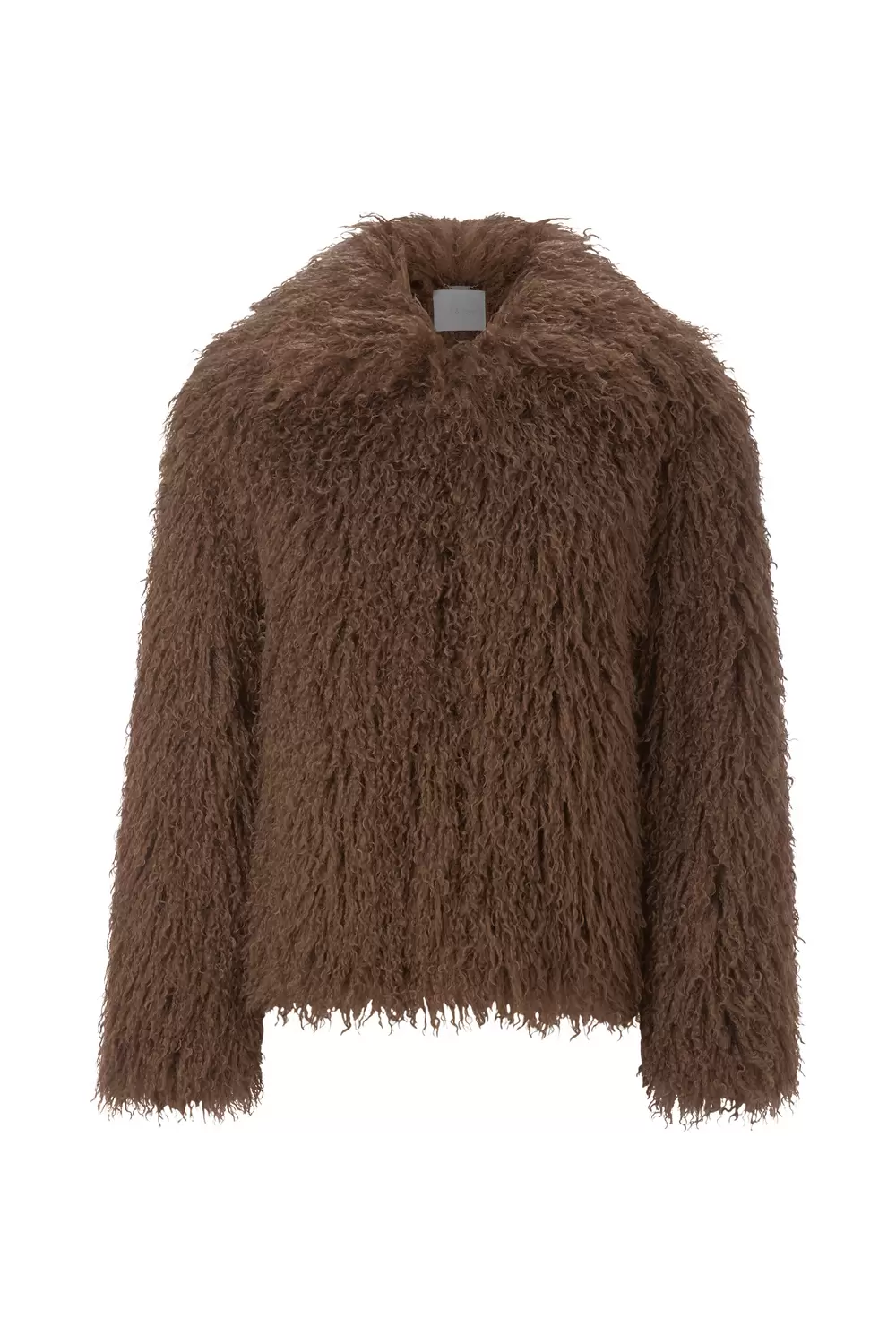 Long Hair Shearling Jacket