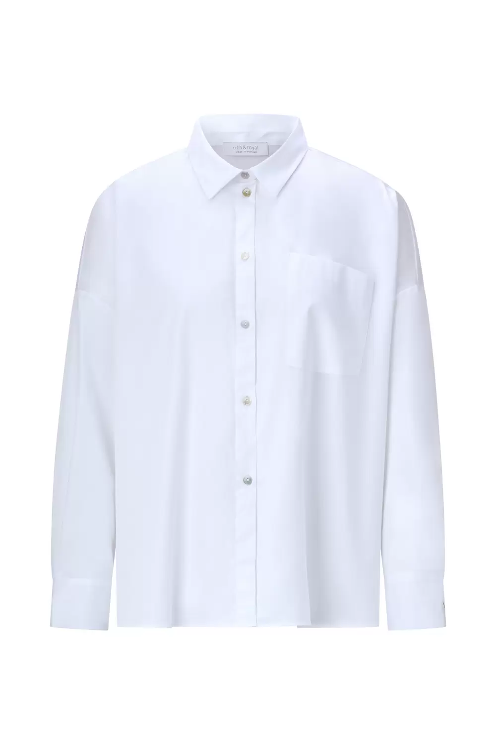 Sustainable Cotton Oversize Blouse female