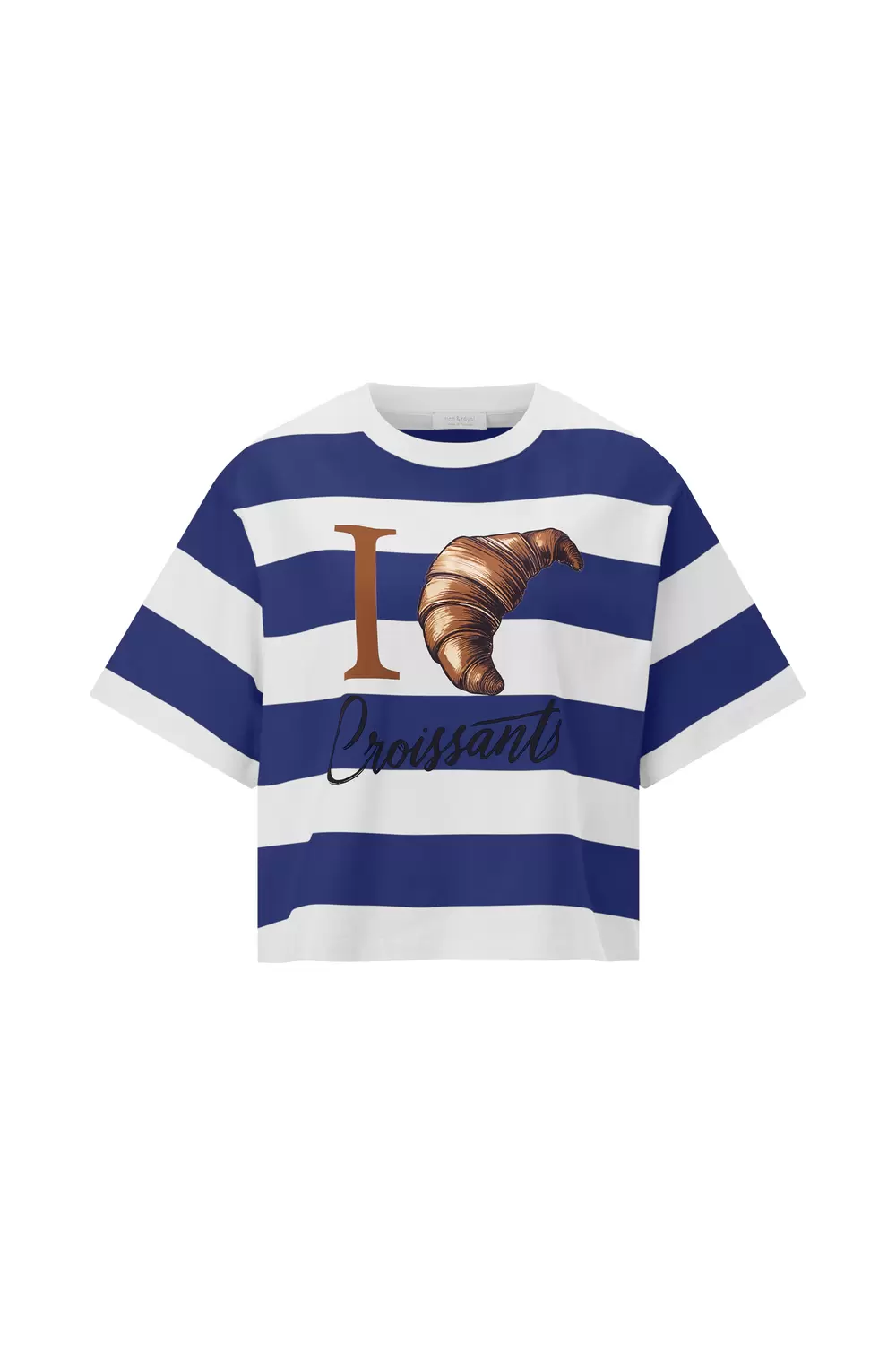 Boxy Striped Shirt Croissant