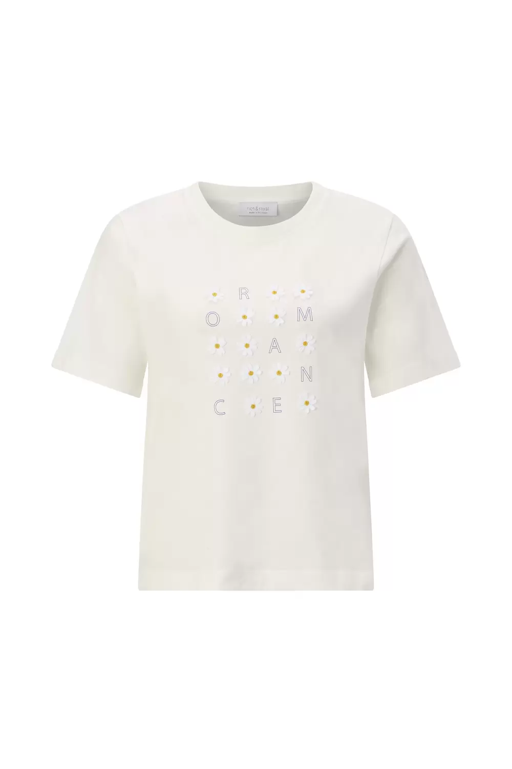 Elegant Fit T-Shirt Daisy Roance feale