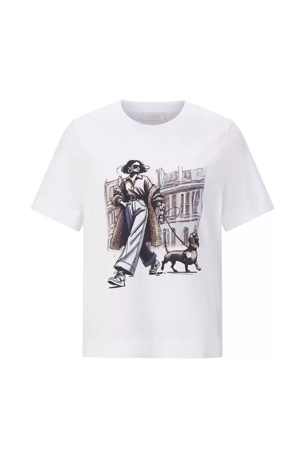 Easy Fit T-Shirt Woman and Dog female