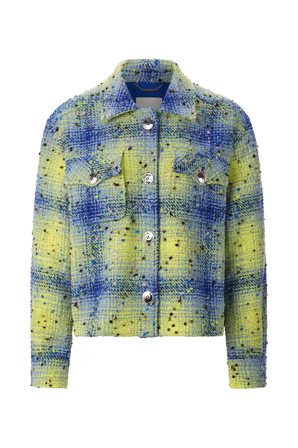 Oversized Check Shirt Jacket