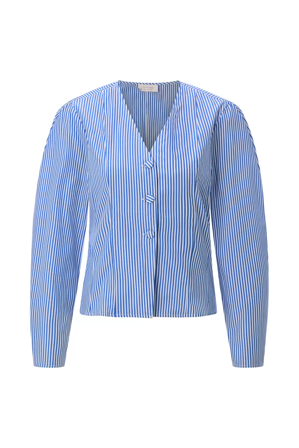 Cotton Stripe Blouse female