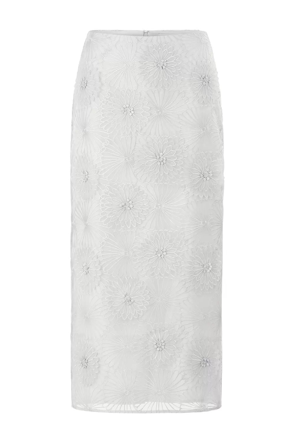 Flower Midi Skirt female
