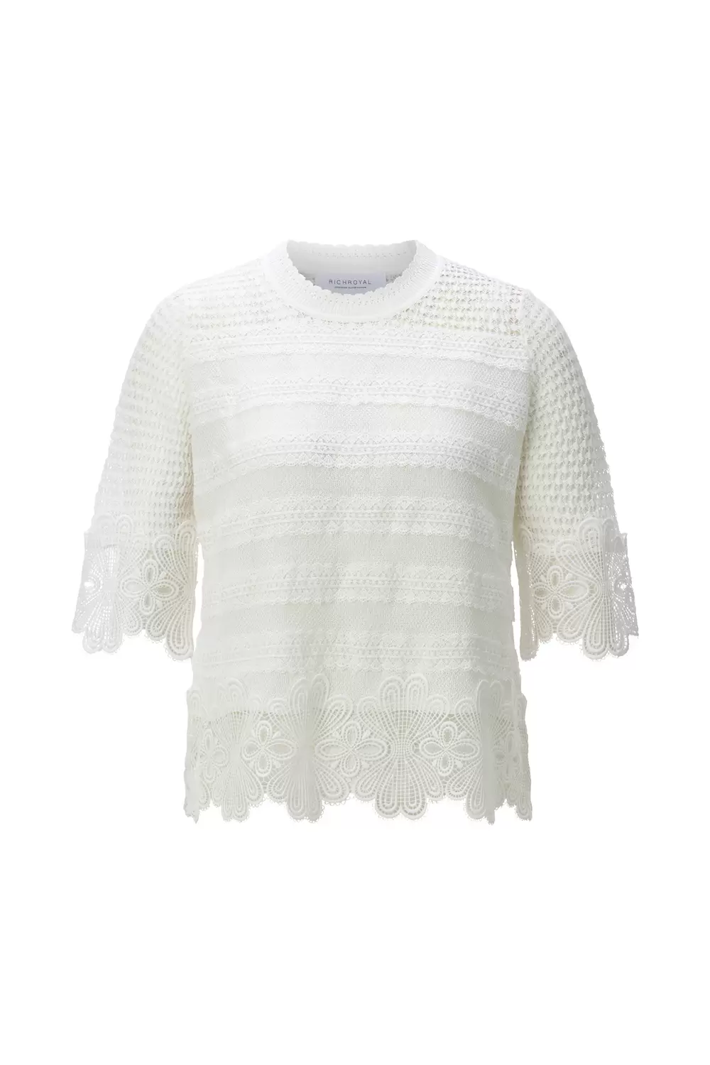 RNK SH SLVS Lace Stitch