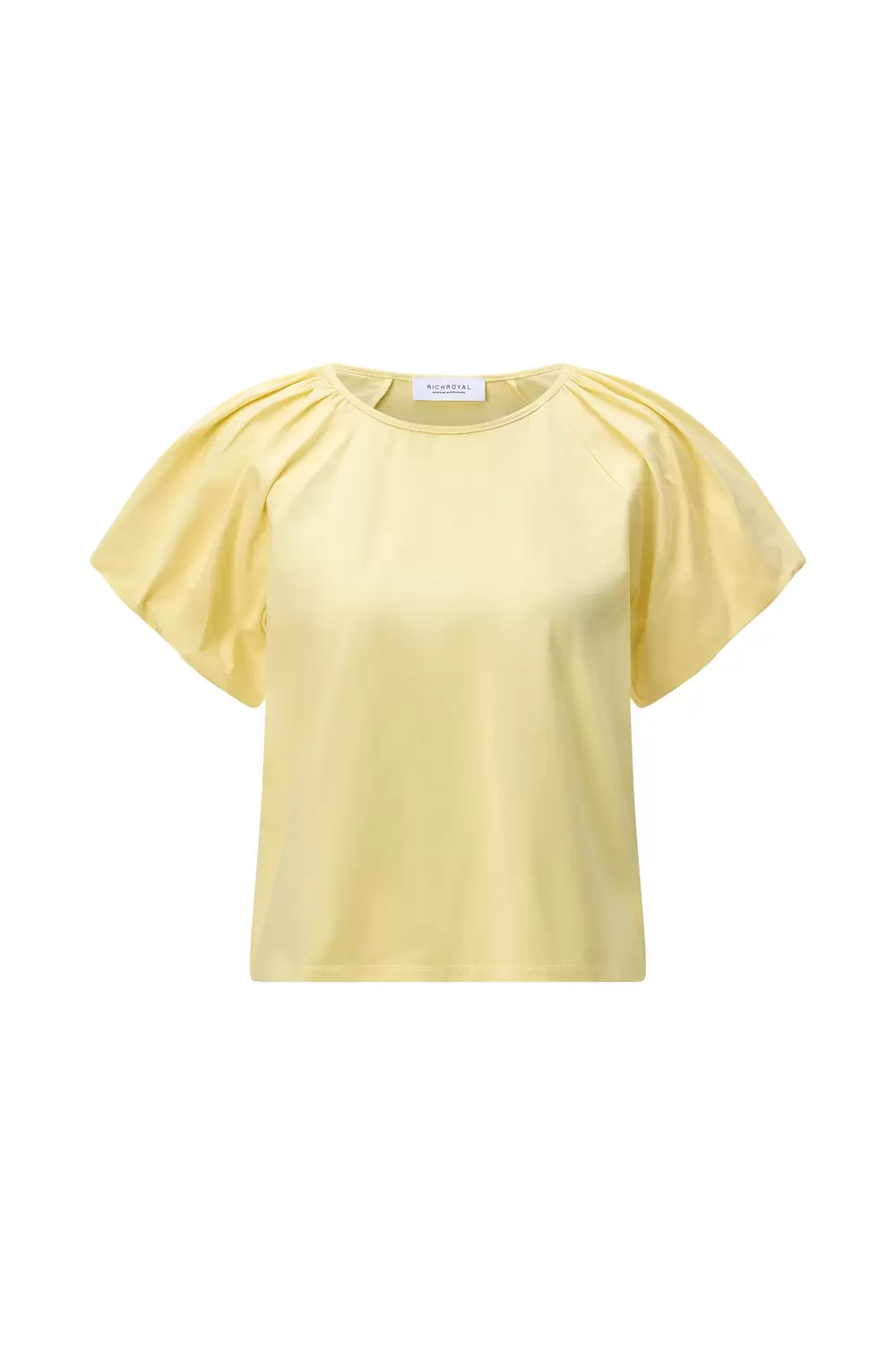 T-Shirt with Balloon Sleeves