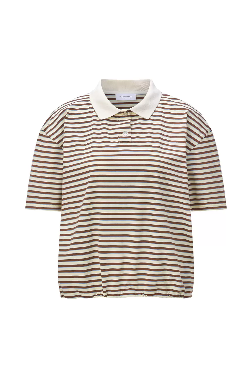 Polo Shirt with Drawstring