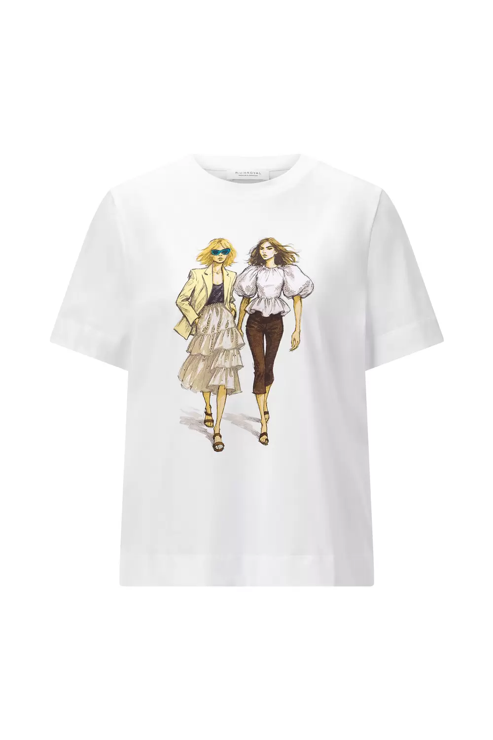 Easy Fit T-Shirt Women Print female