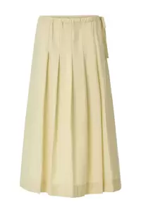 Midi cotton skirt