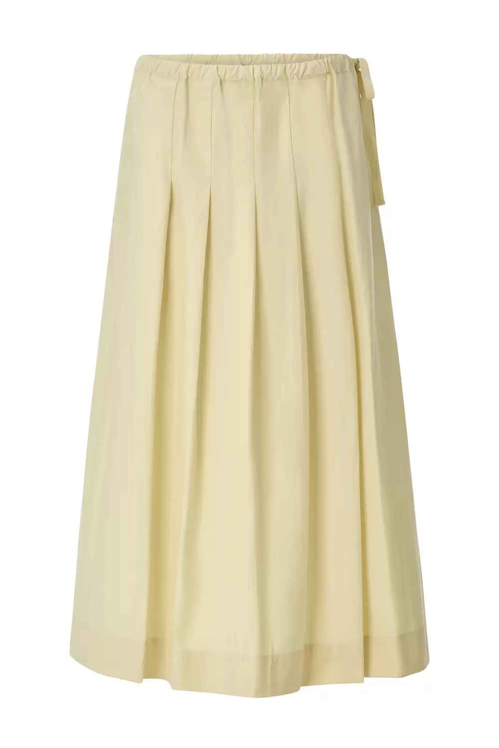 Midi cotton skirt