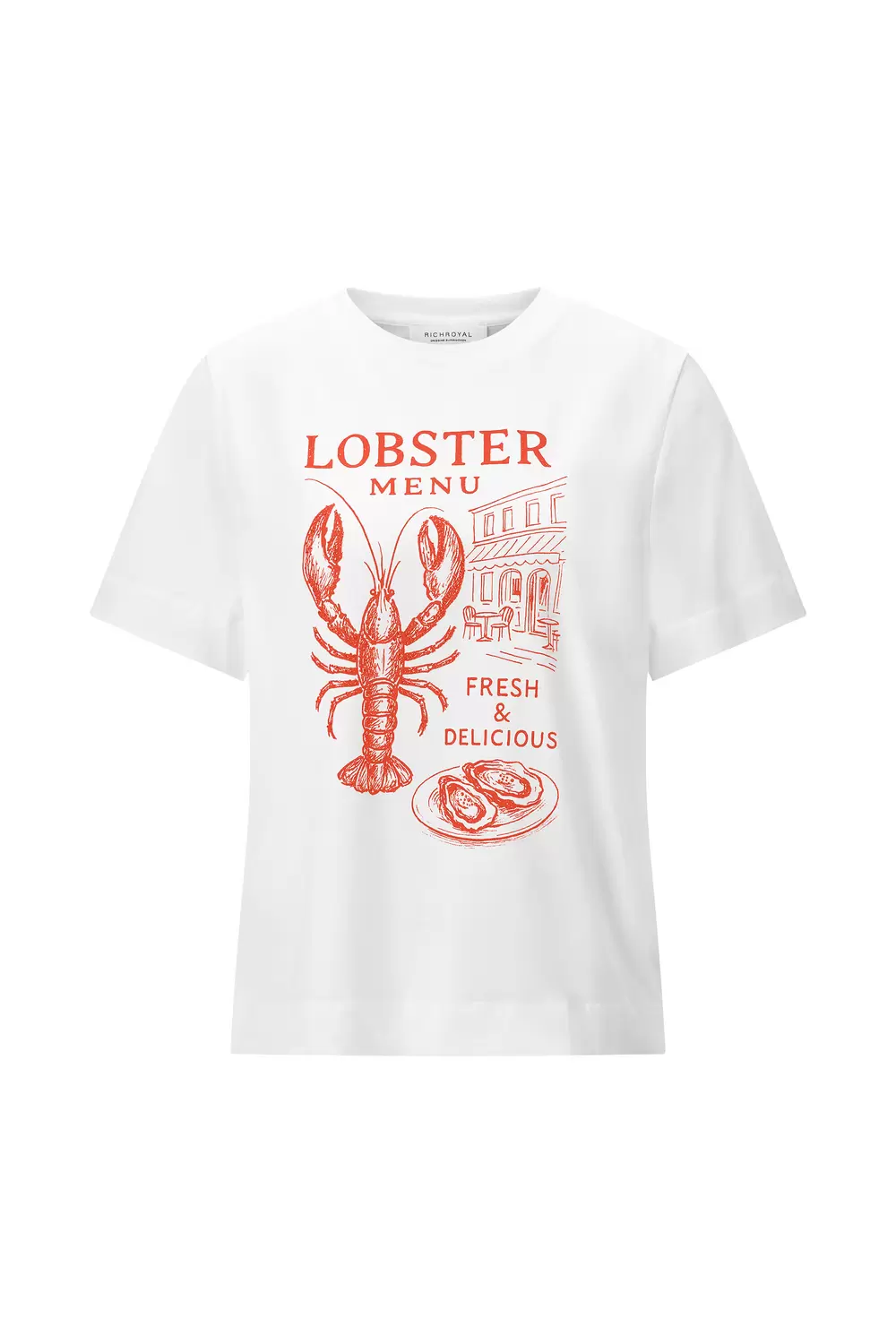 Easy Fit T-Shirt Lobster Print female