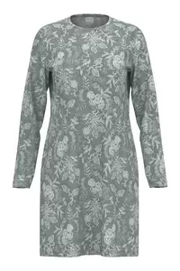 Nachthemd langarm - 1729/dusty teal