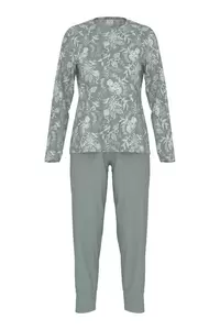 Anzug 7/8 lang, langarm - 1729/dusty teal