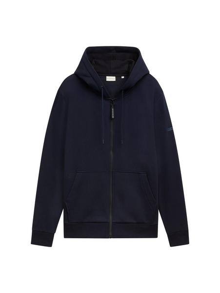 printed sweatjacket