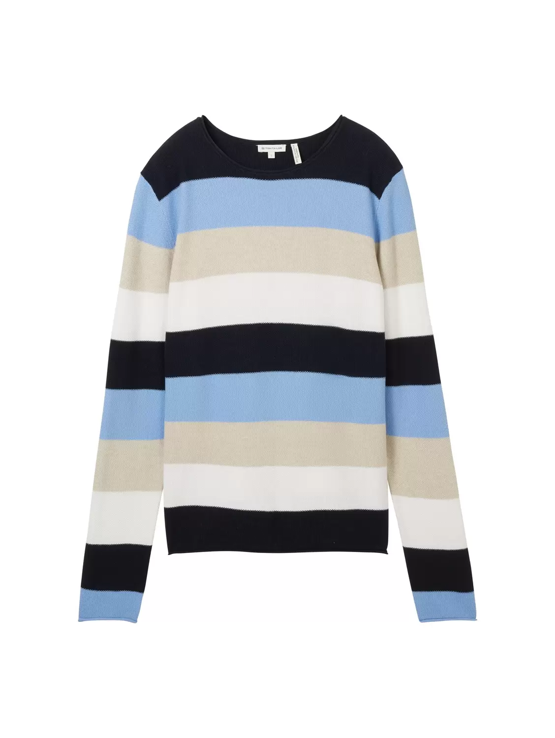 Gestreifter Strickpullover