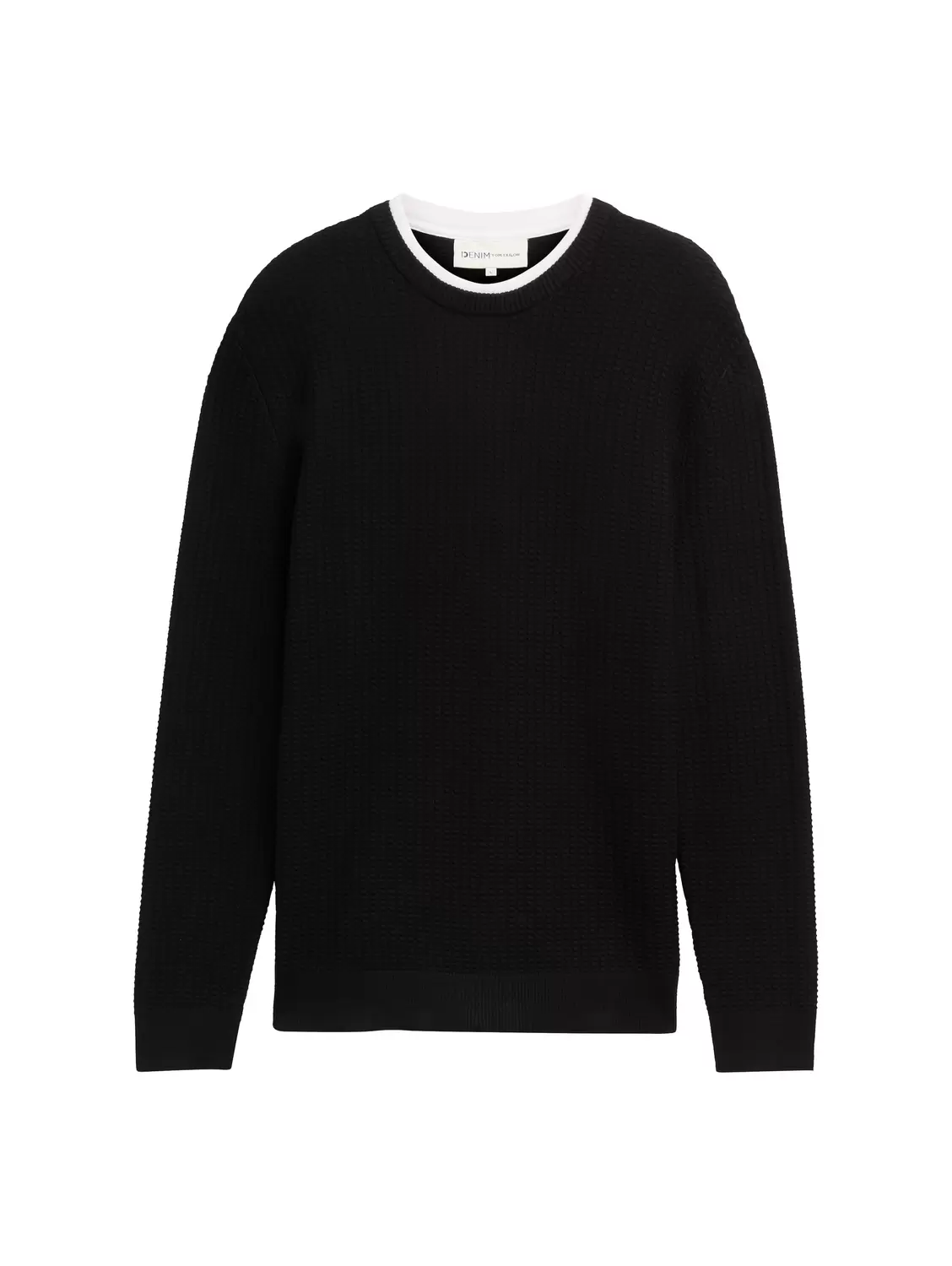 Strickpullover im 2-in-1-Look