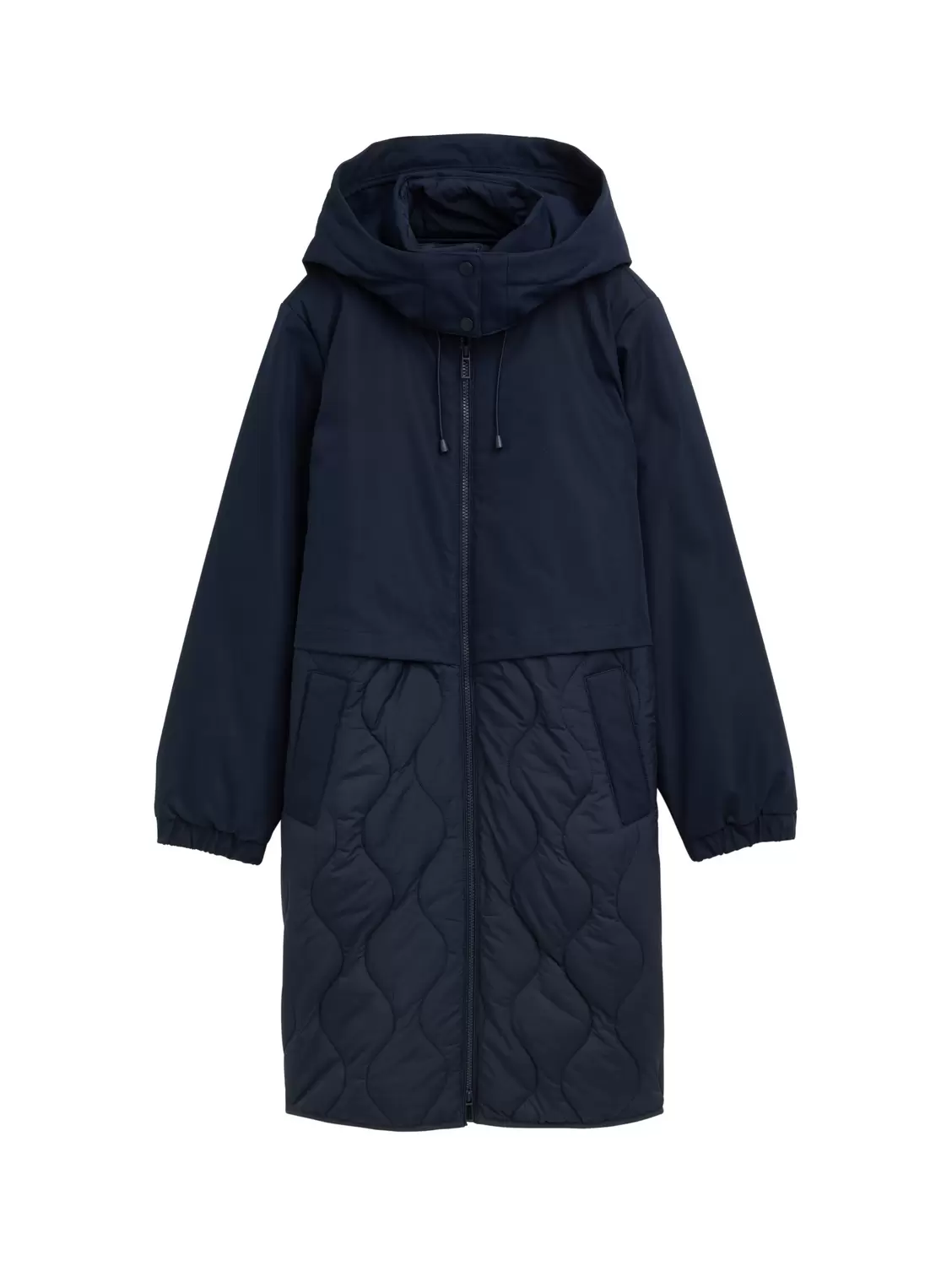 hybrid puffer coat