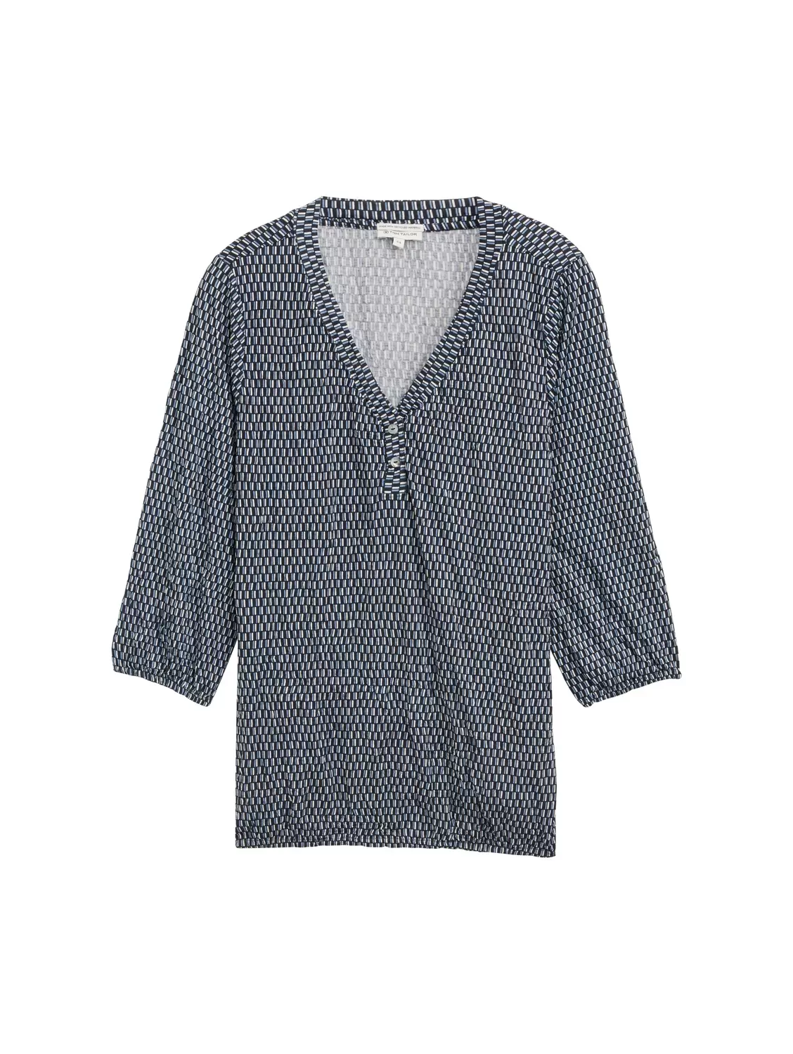 T-shirt v-neck crincle female