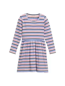 Mini-Kleid mit Streifenmuster