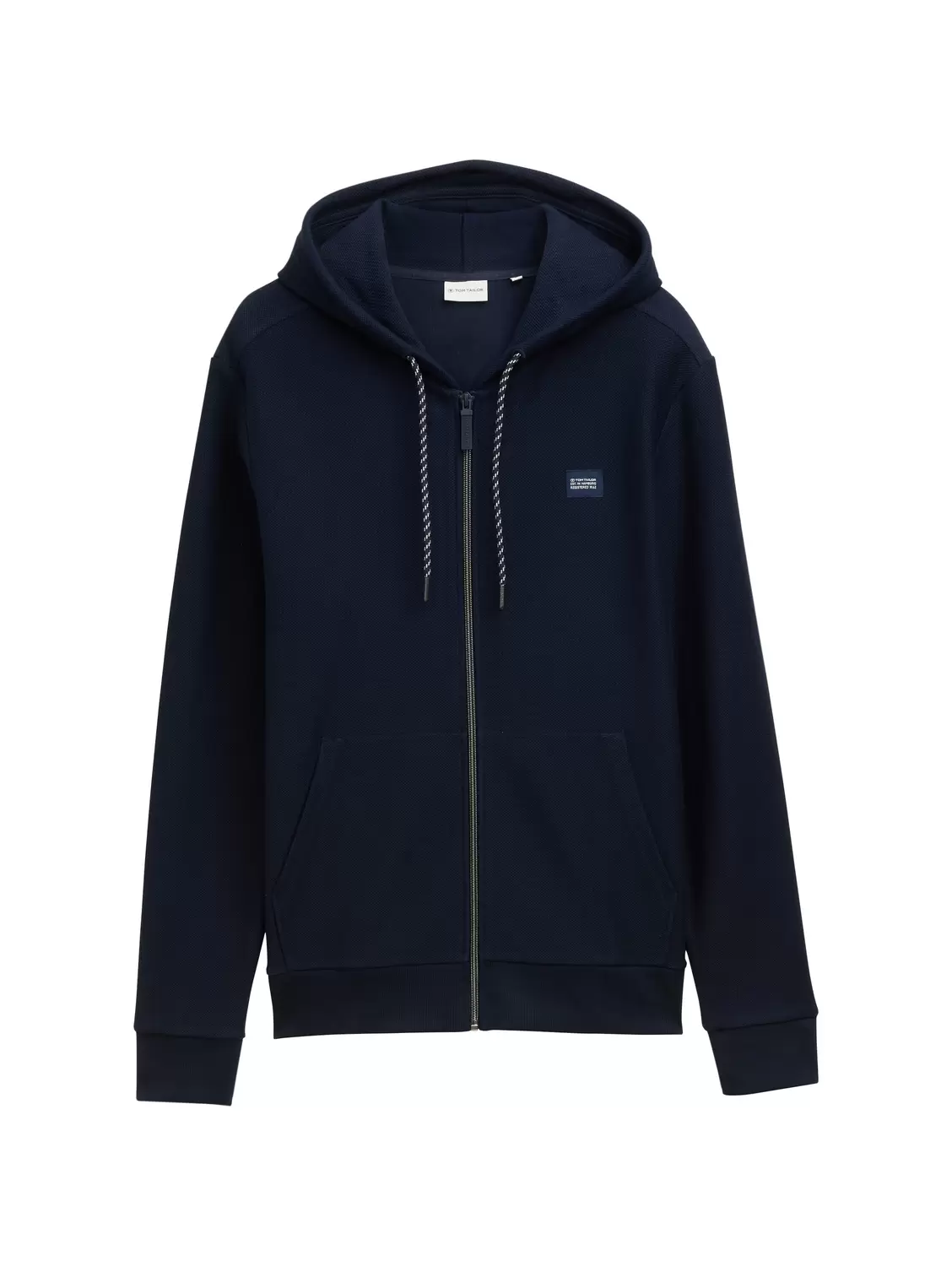 structured hoodie jacket