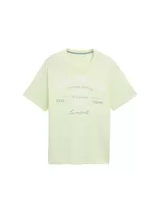 Plus Size - T-Shirt mit Logo Print