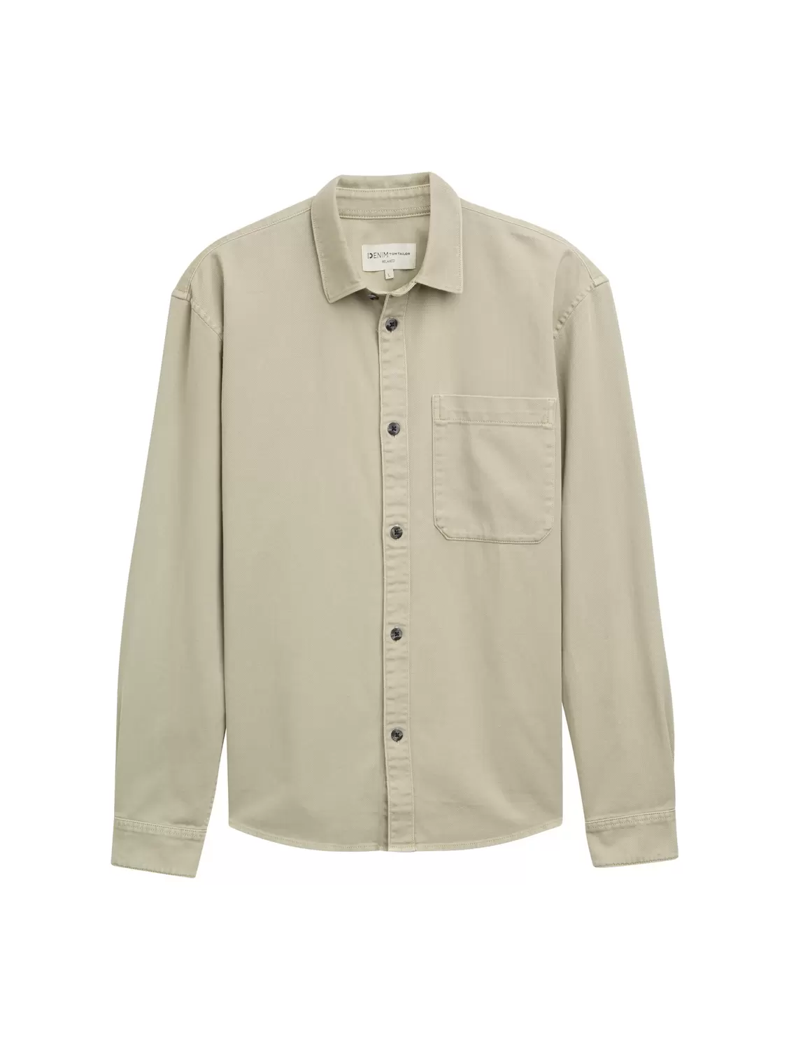 relaxed garment dye shirt - 35723/beige abbey ston