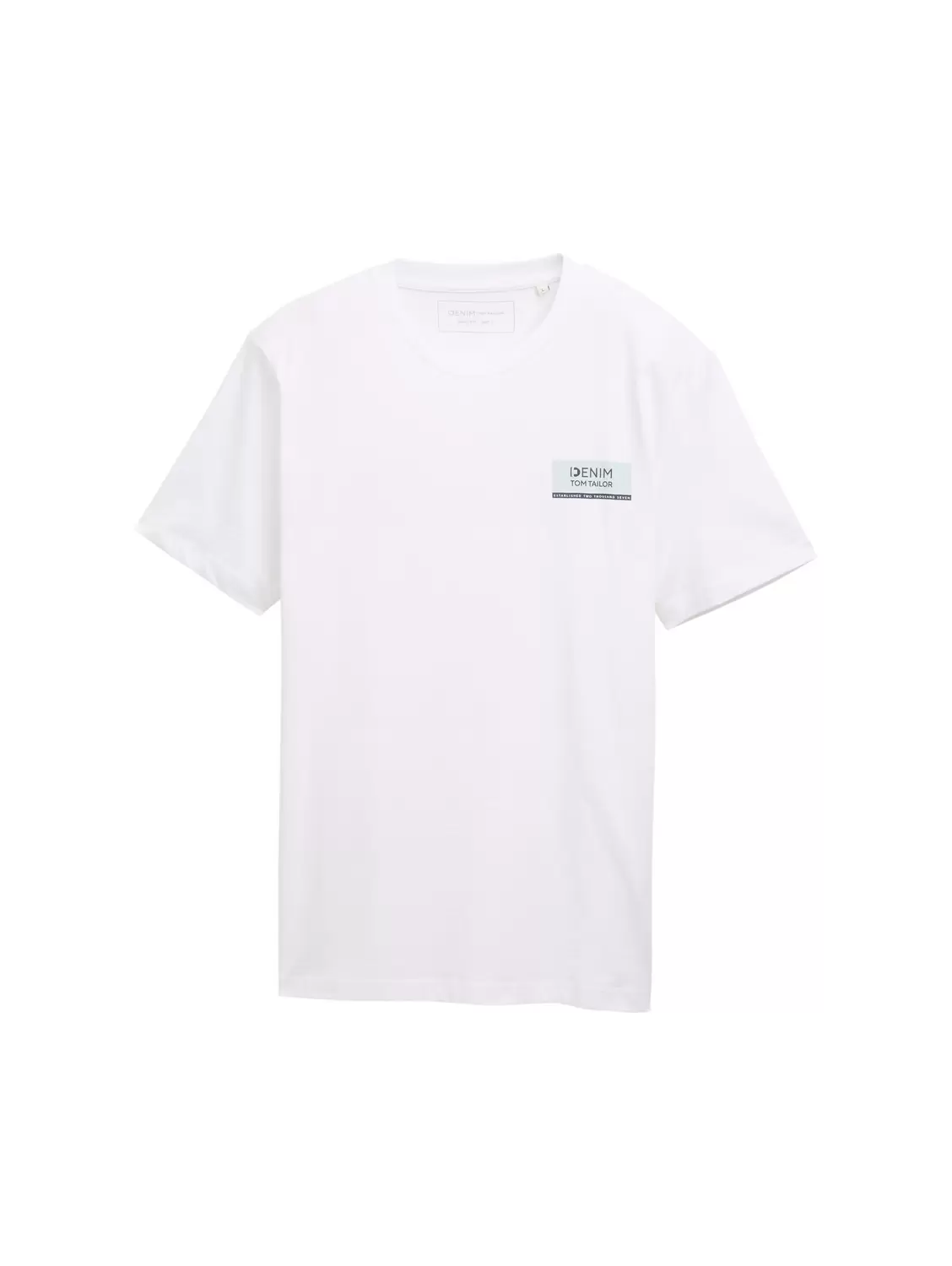 Basic T-Shirt mit Logo-Print