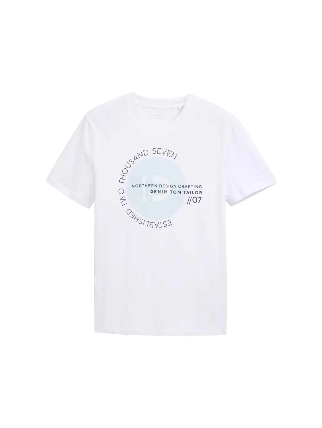 Basic T-Shirt mit Logo-Print
