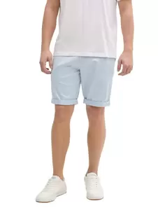 regular structured chino short - 37473/lightblue m