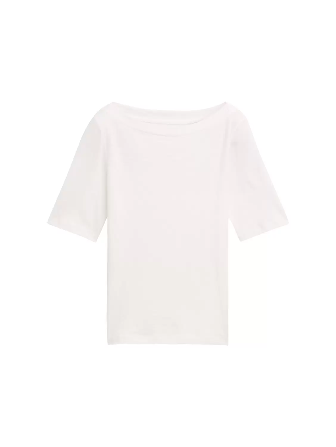 T-shirt slub boatneck female