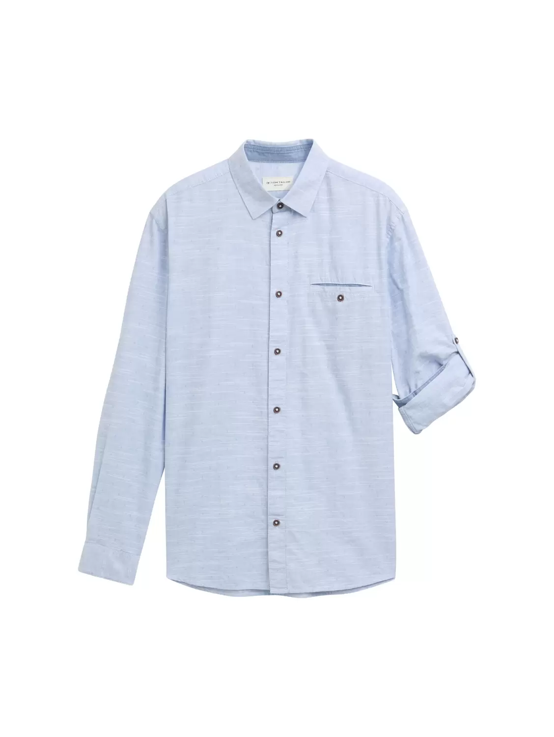 structured slubyarn shirt