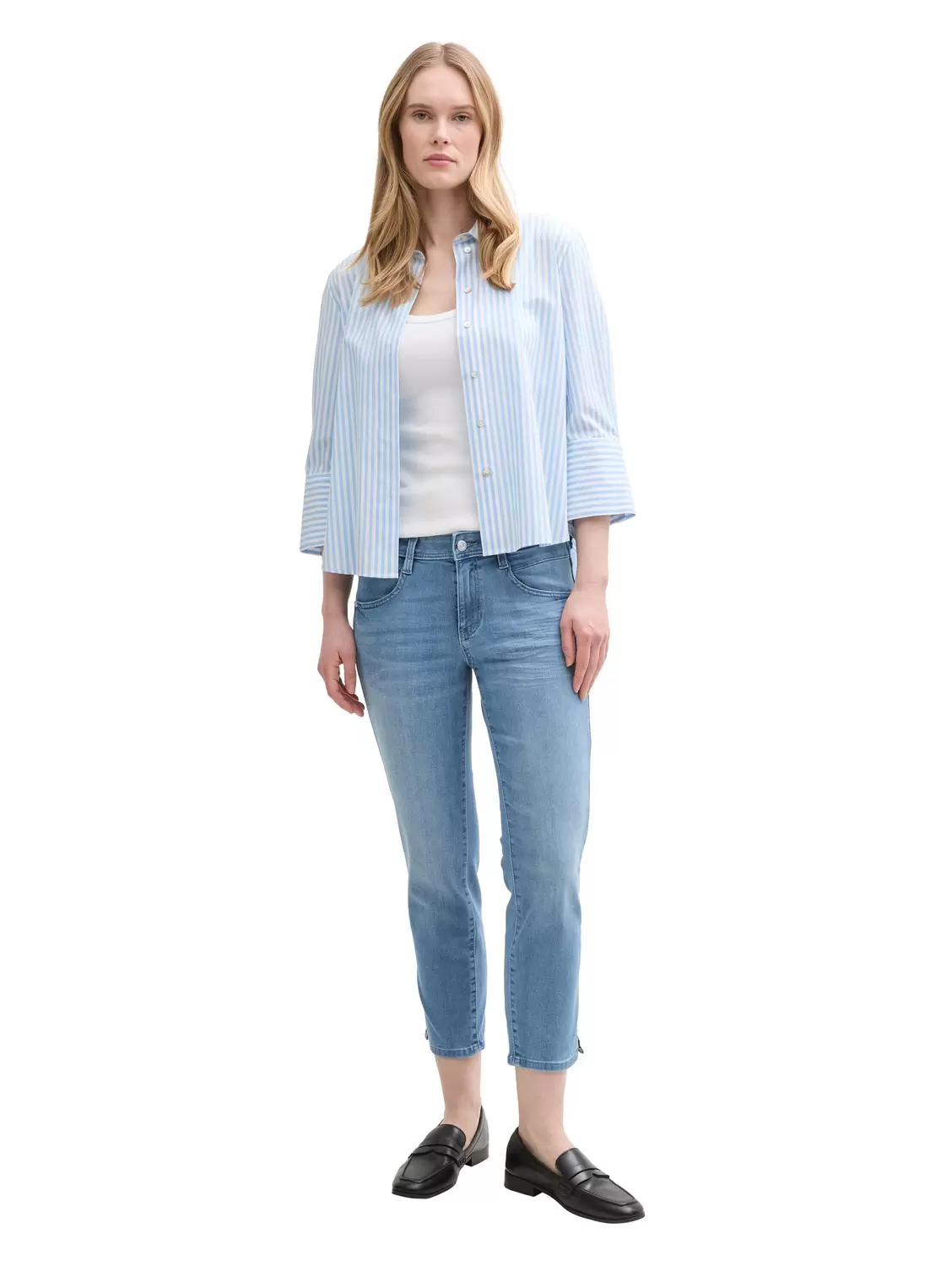 Tom Tailor Alexa cropped - 10151/light stone brigh