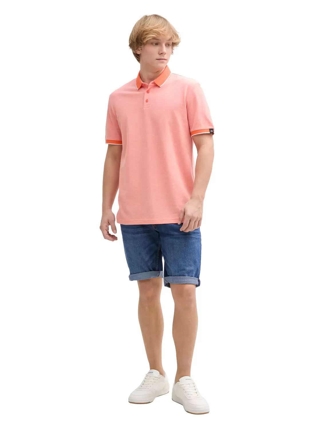 TTPIERS Slim Jeans Shorts mit Stretch
