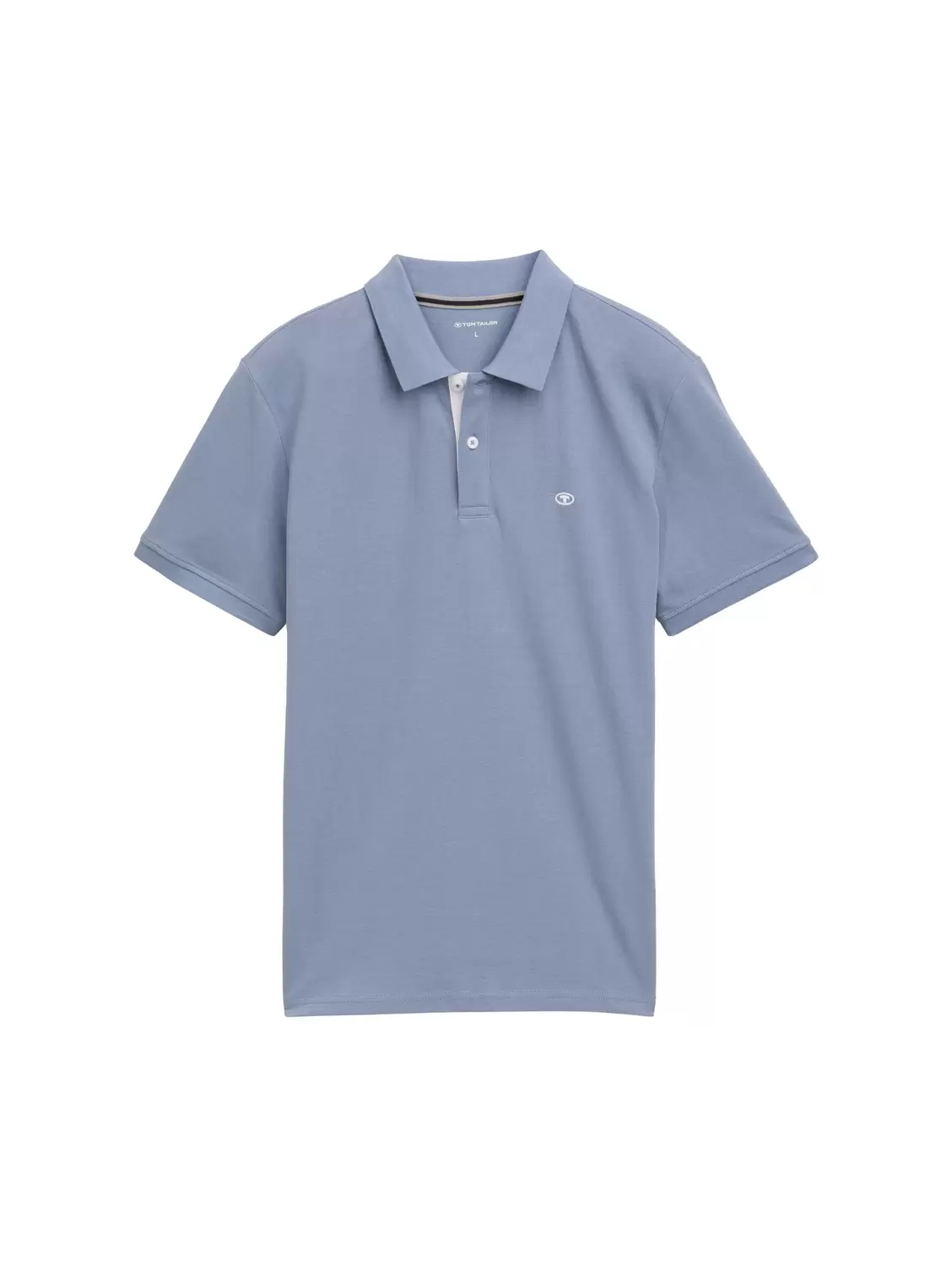 basic polo with contrast
