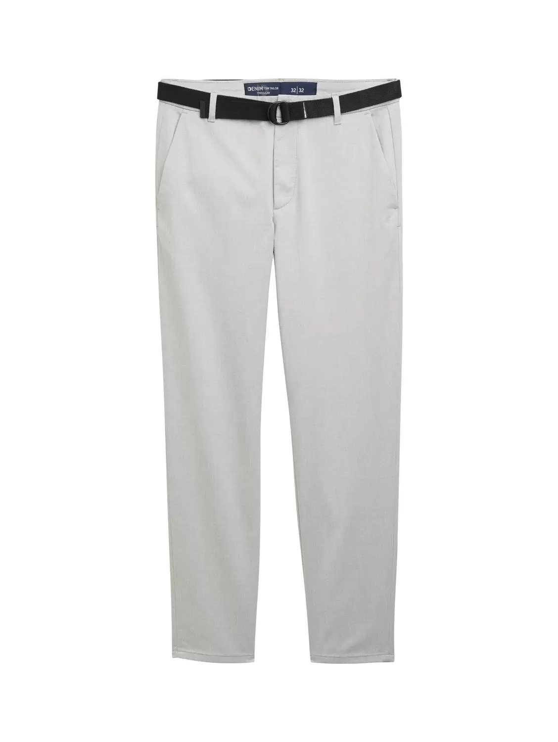 regular structured chino - 34730/grey white mini h