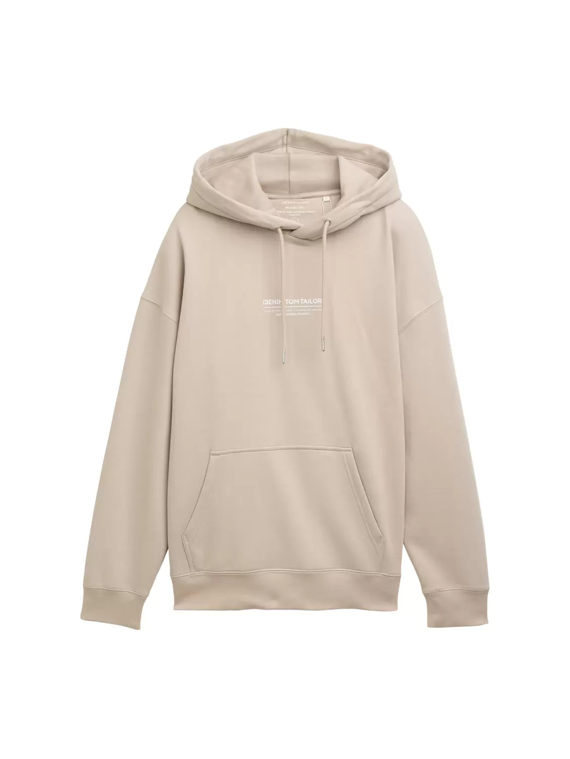 Relaxed Hoodie Sweatshirt mit Logo-Print