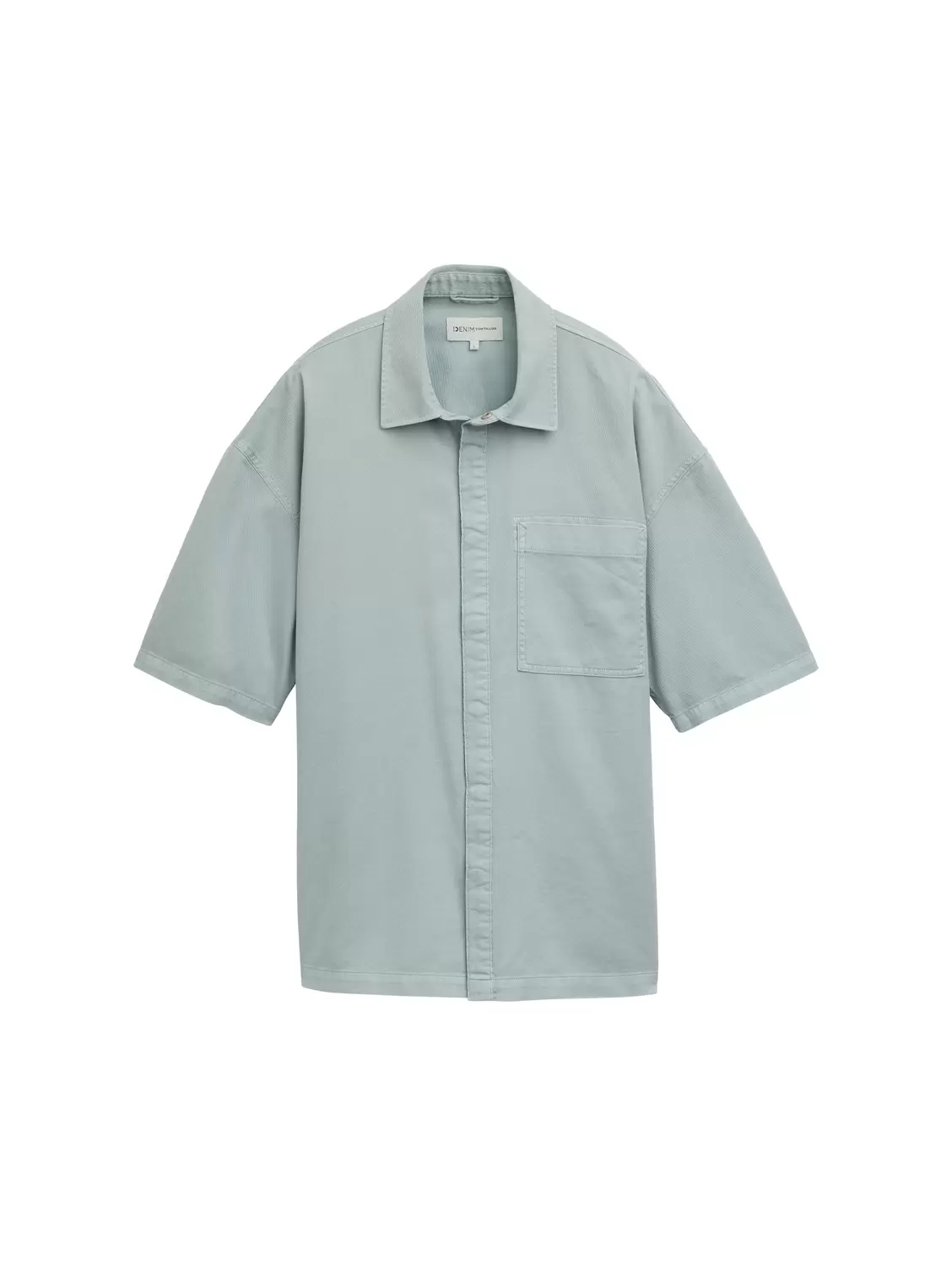 garment dye twill overshirt